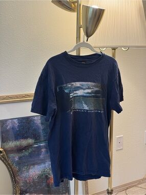 Harley-Davidson Navy Short Sleeve Graphic Tee